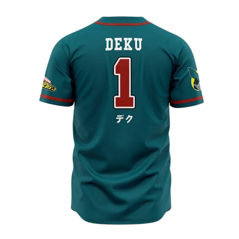 Hero Academy Baseball Jersey | My Hero Academia Anime Jersey - ANIME FIBER