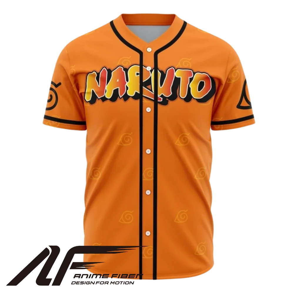 Naruto V2 Baseball Jersey | Naruto Anime Jersey - ANIME FIBER