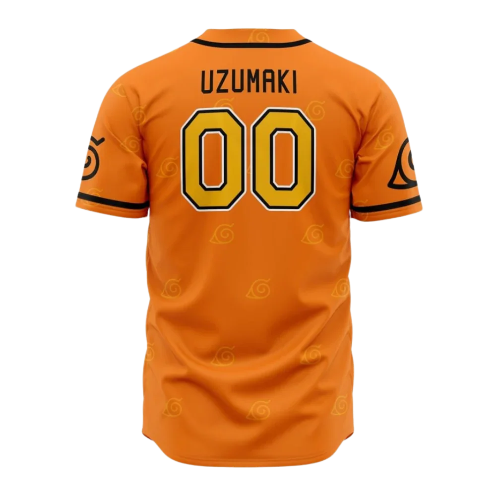 Naruto V2 Baseball Jersey | Naruto Anime Jersey - ANIME FIBER