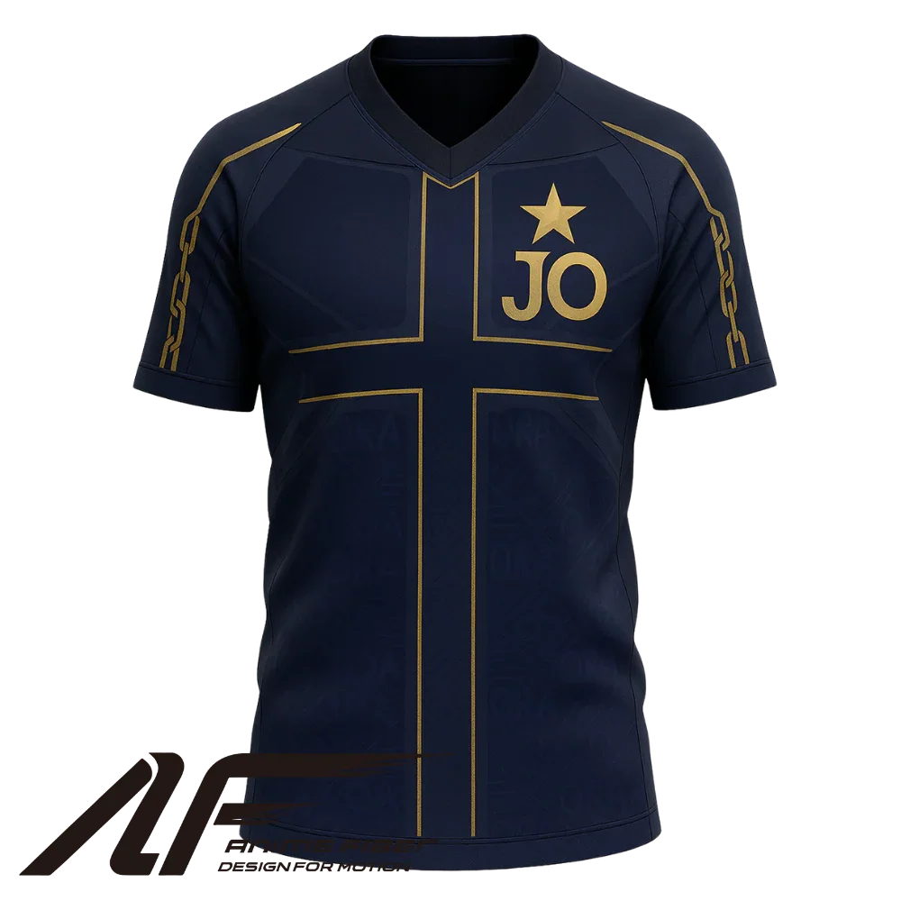 Jotaro Kujo Jersey V2 | JoJoβs Bizarre Adventure Anime Jersey - ANIME FIBER