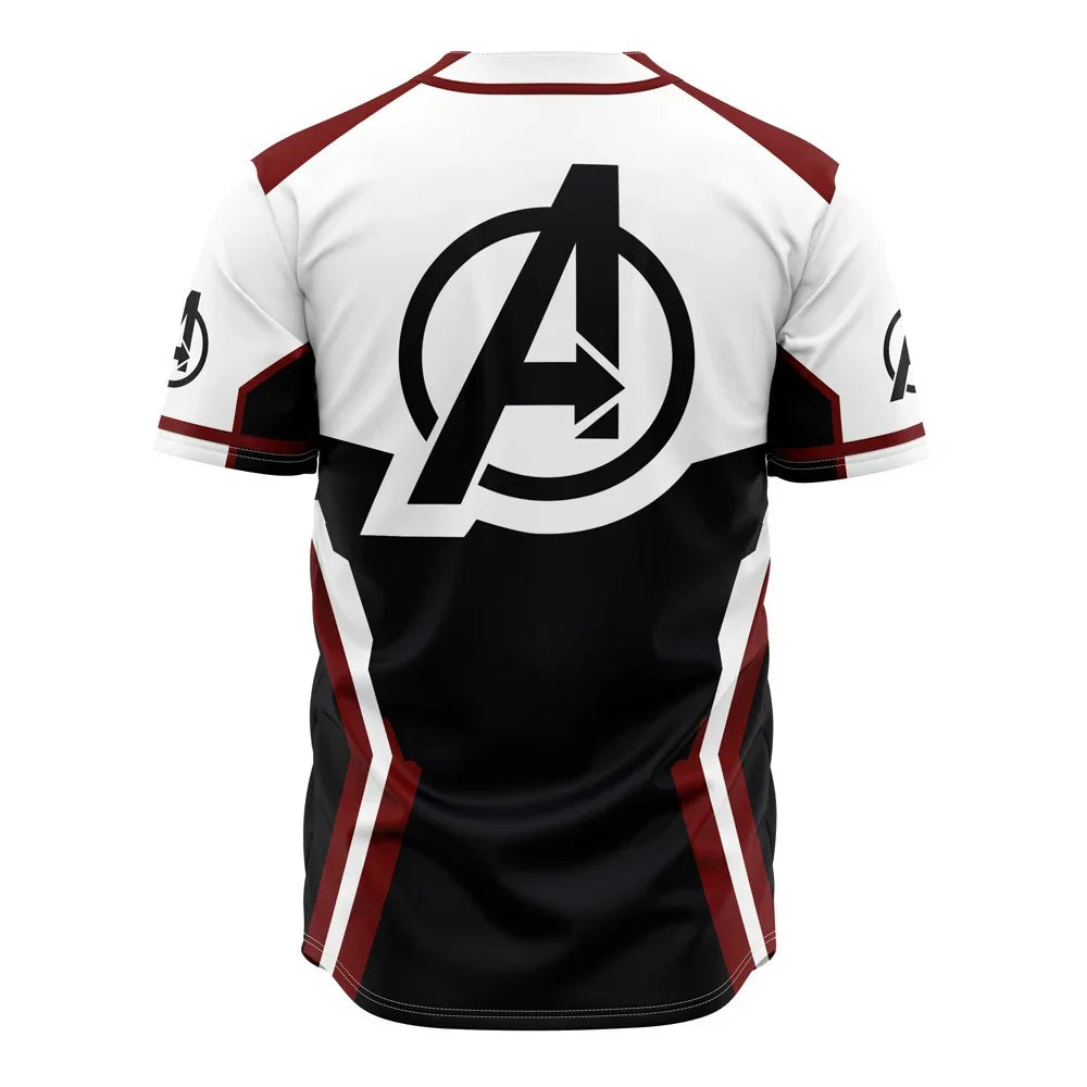 Avengers Baseball Jersey | Marvel Jersey - ANIME FIBER