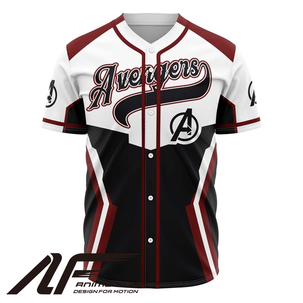Avengers Baseball Jersey | Marvel Jersey