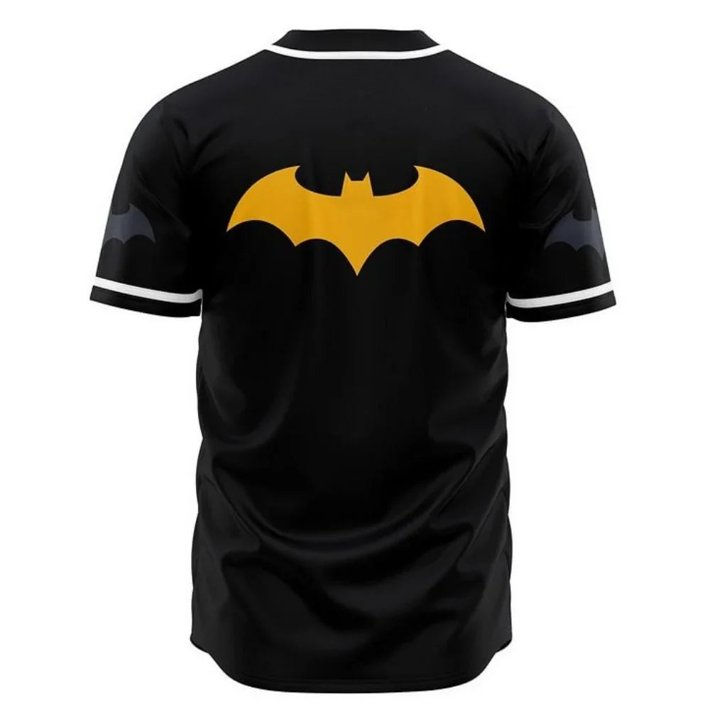 Batman Baseball Jersey | DC Jersey - ANIME FIBER