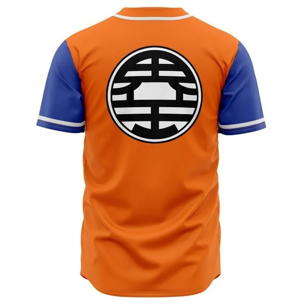 Kame Symbol Baseball Jersey | Dragon Ball Anime Jersey - ANIME FIBER