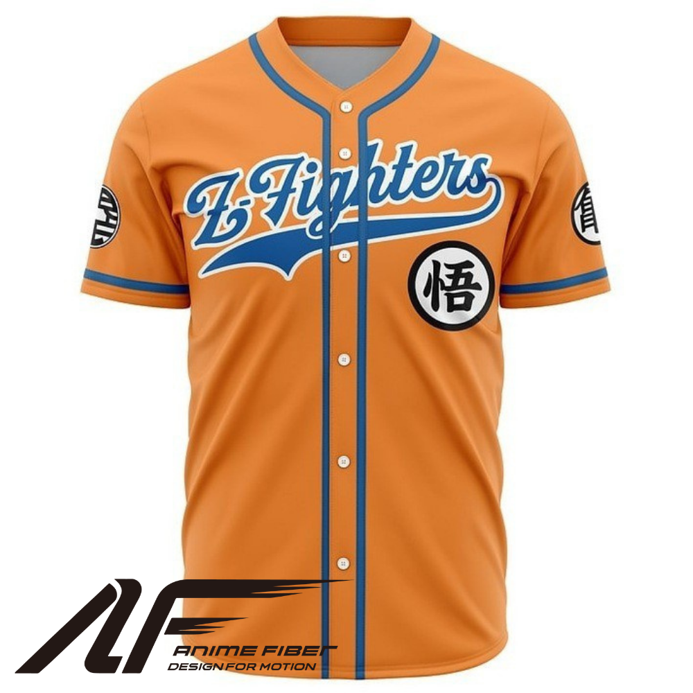 Z-Fighters Baseball Jersey | Dragon Ball Anime Streetwear