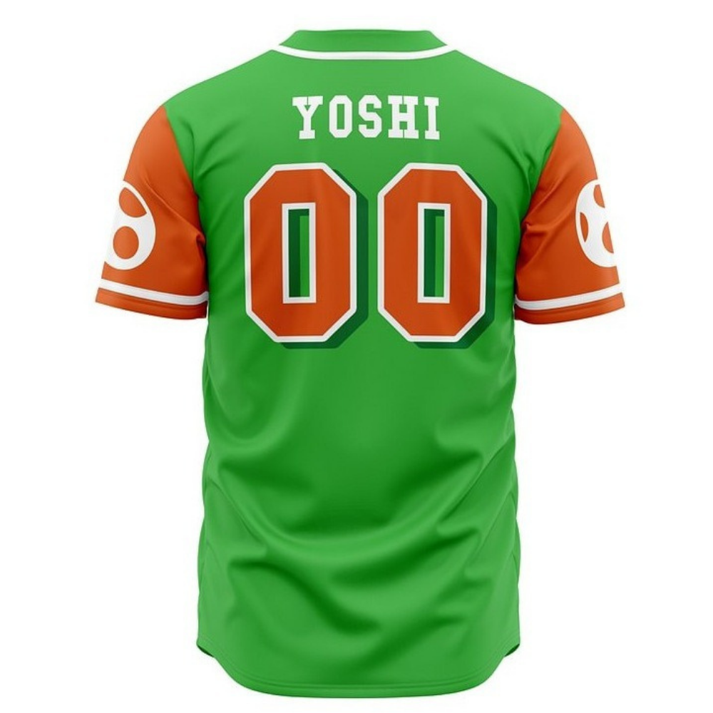 Yoshi Squad Baseball Jersey | Nintendo Gamer Streetwear
