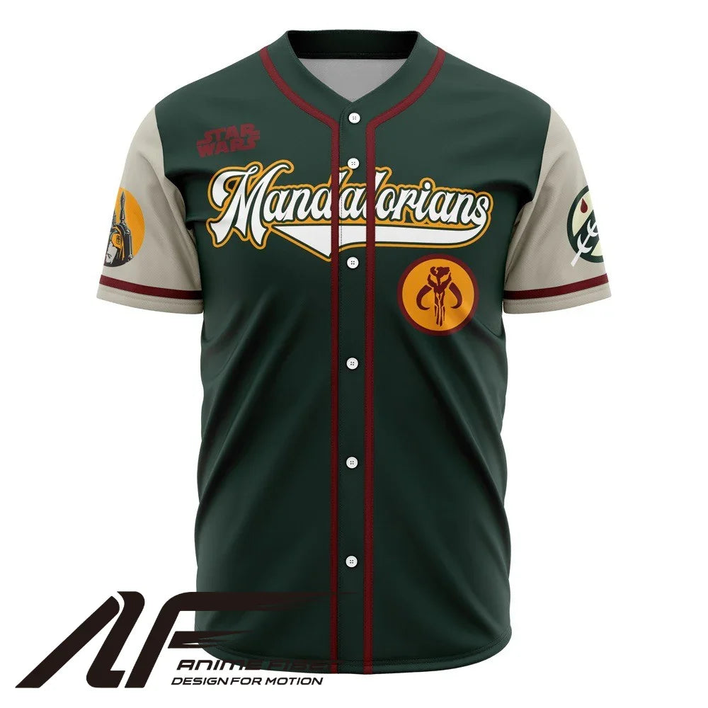 Mandalorians Baseball Jersey | Star Wars Jersey - ANIME FIBER