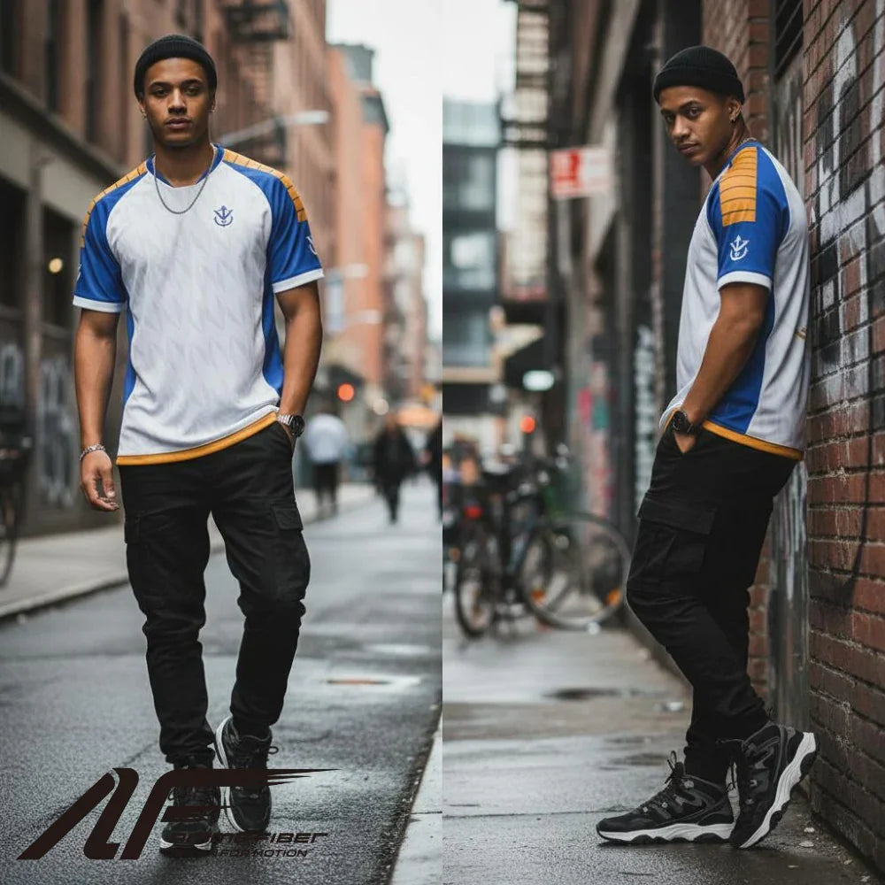 Vegeta Jersey | Dragon Ball Z Anime Jersey - ANIME FIBER