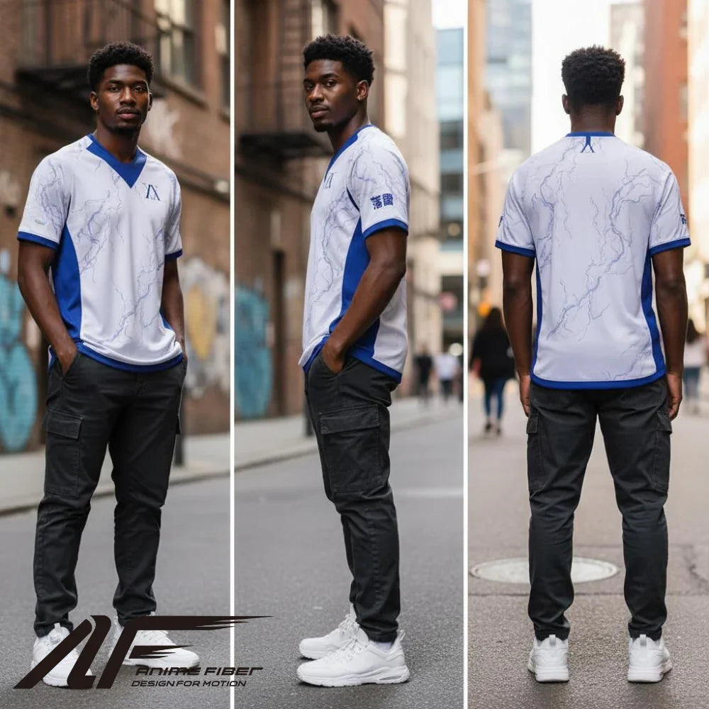 Killua Zoldyck Jersey | Hunter x Hunter Anime Jersey - ANIME FIBER