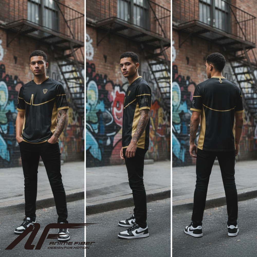 Black Bulls Jersey | Black Clover Anime Jersey