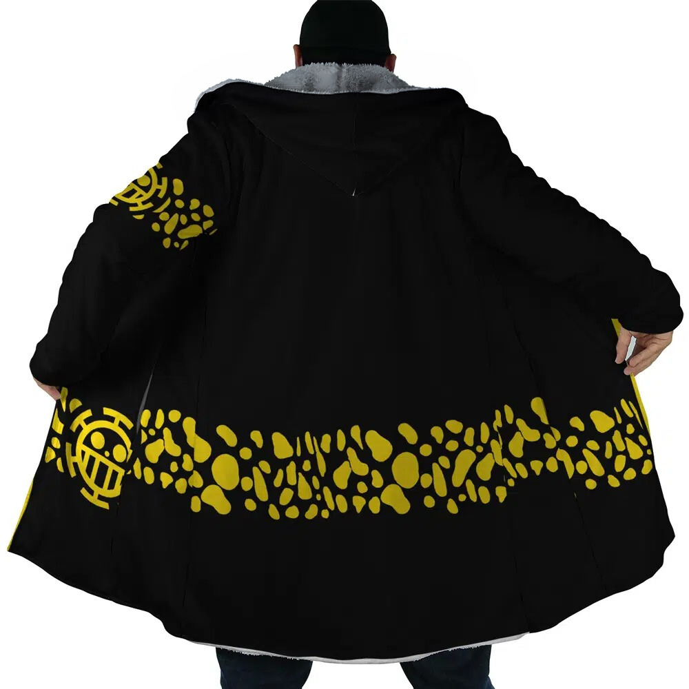 One Piece Trafalgar D. Water Law Anime Hoodie Coat | Dream Cloak