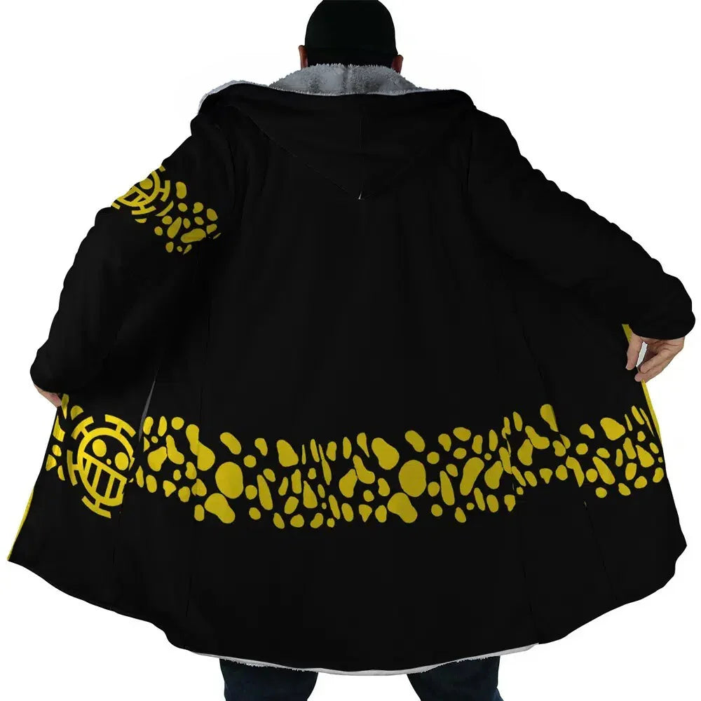 One Piece Trafalgar D. Water Law Anime Hoodie Coat | Dream Cloak - ANIME FIBER