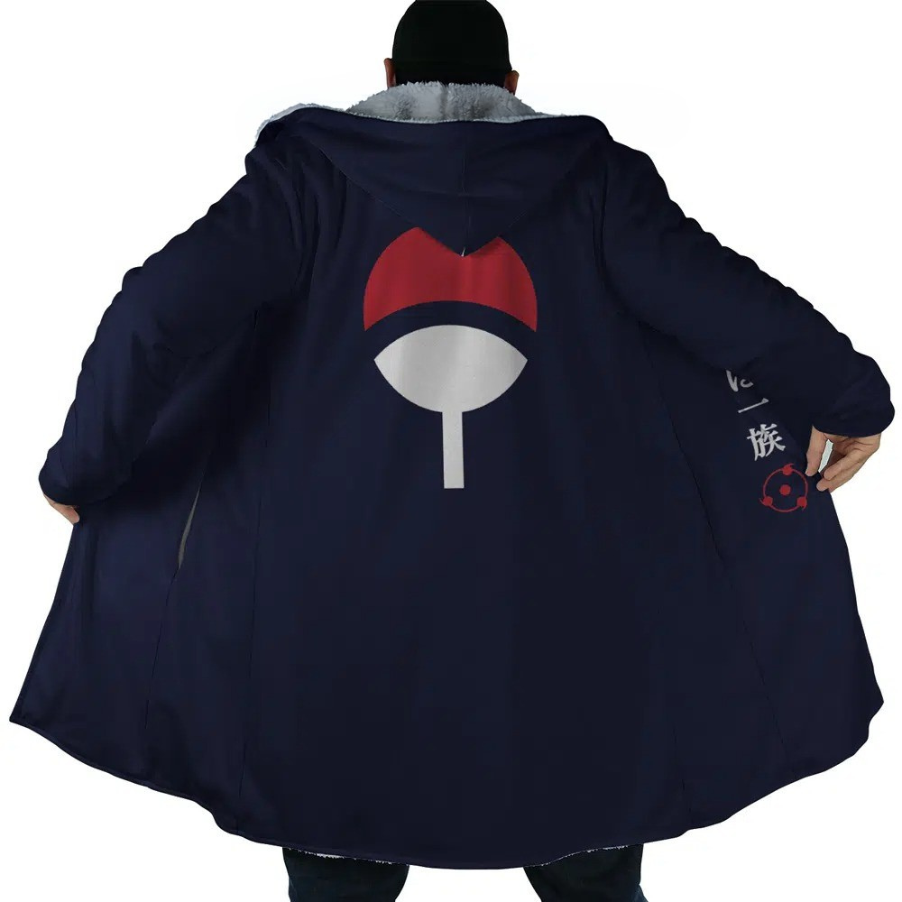 Naruto Shippuden Uchiha Clan Anime Hoodie Coat | Dream Cloak