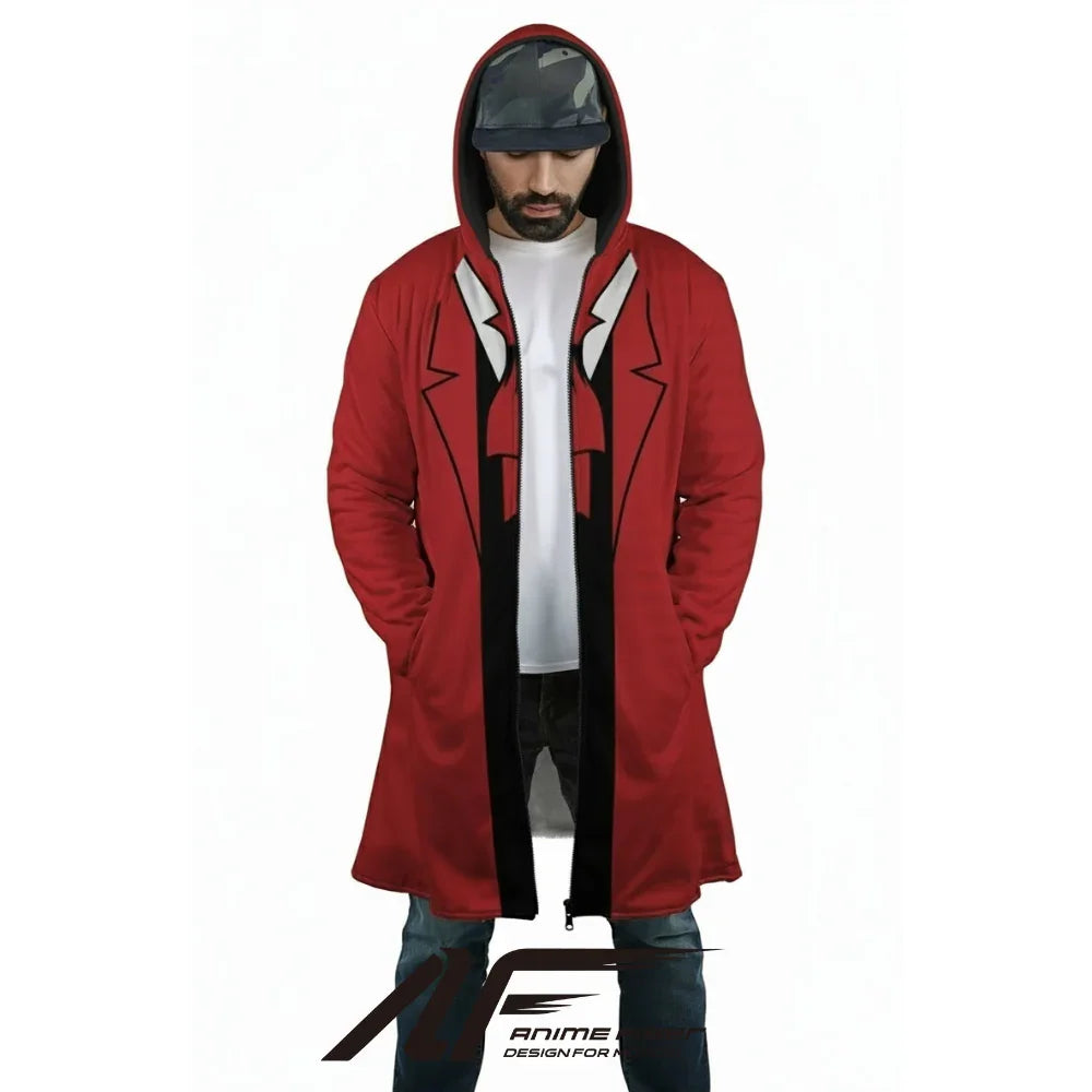 Hellsing Alucard Emblem Anime Hoodie Coat | Dream Cloak - ANIME FIBER