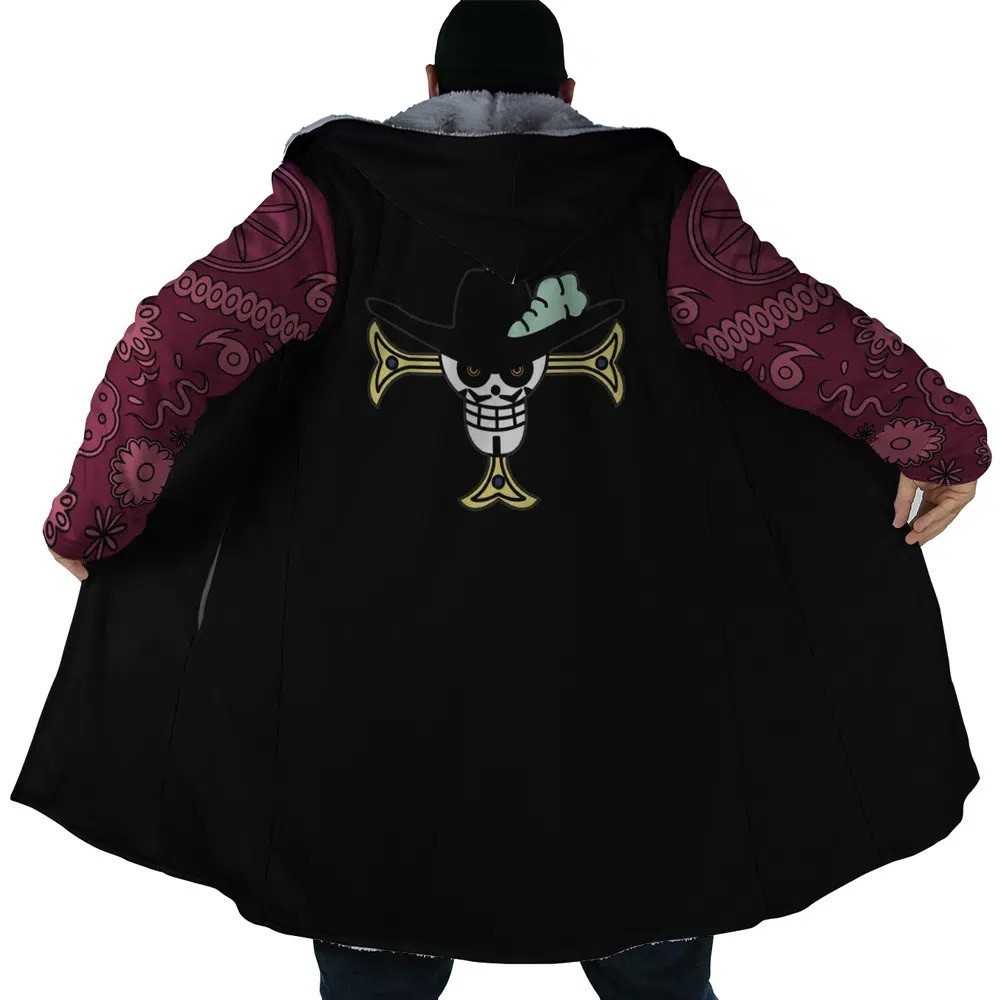 One Piece Dracule Mihawk Anime Hoodie Coat | Dream Cloak