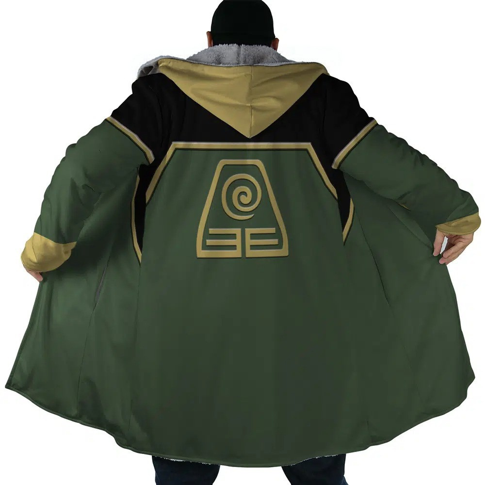 Avatar The Last Airbender Earth Kingdom Anime Hoodie Coat | Dream Cloak