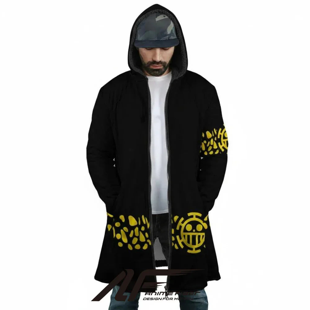 One Piece Trafalgar D. Water Law Anime Hoodie Coat | Dream Cloak - ANIME FIBER