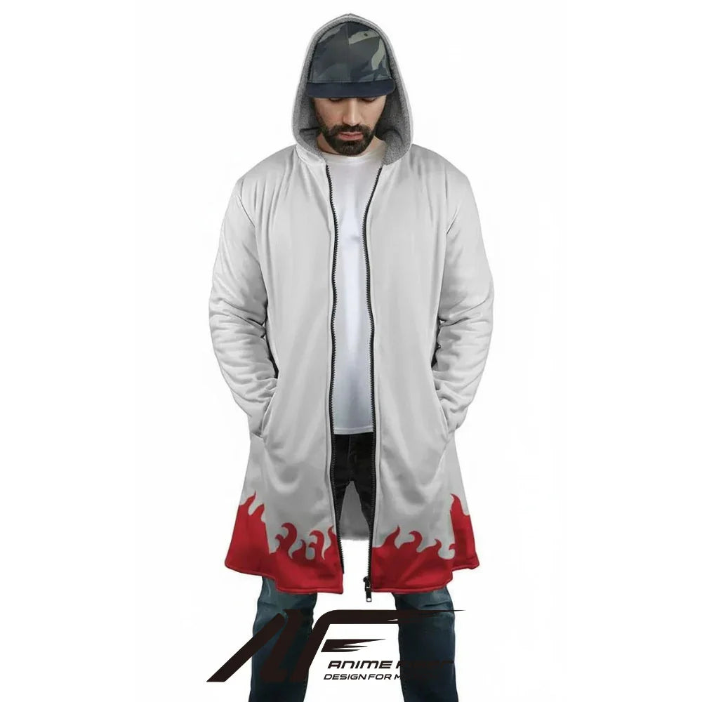 Naruto Shippuden Minato Namikaze Anime Hoodie Coat | Dream Cloak - ANIME FIBER