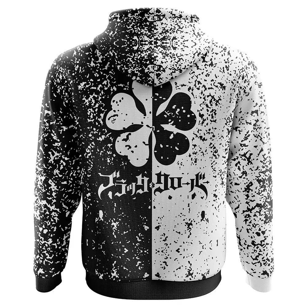 Black Clover Five Leaf Clover Hoodie - ANIME FIBER