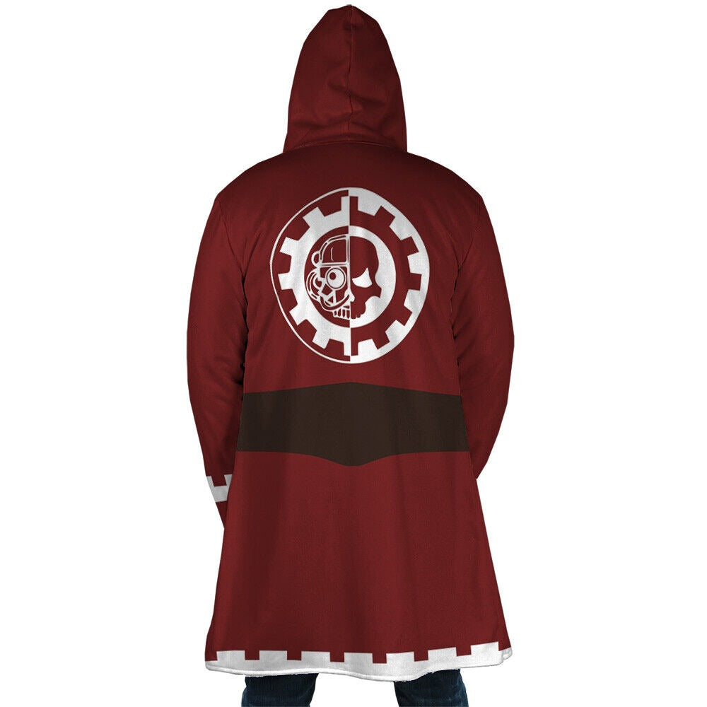 Warhammer Tech Priest Anime Hoodie Coat | Dream Cloak