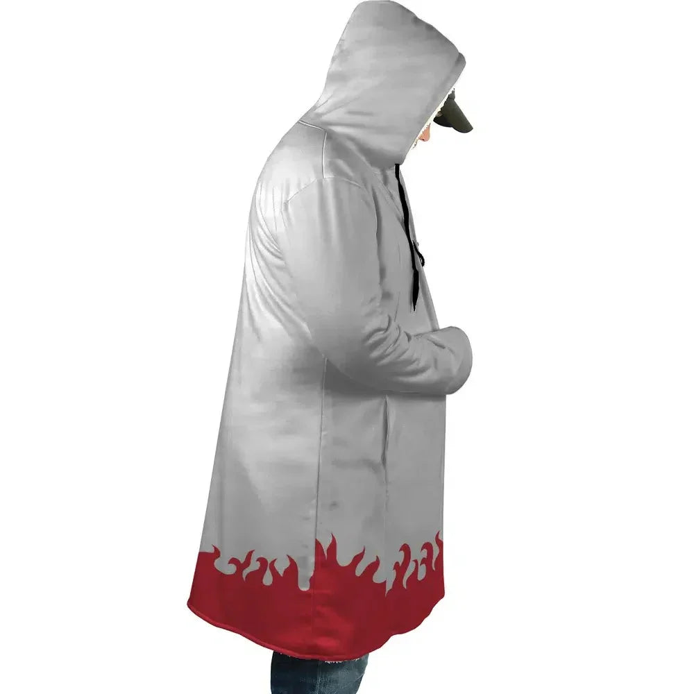 Naruto Shippuden Minato Namikaze Anime Hoodie Coat | Dream Cloak - ANIME FIBER