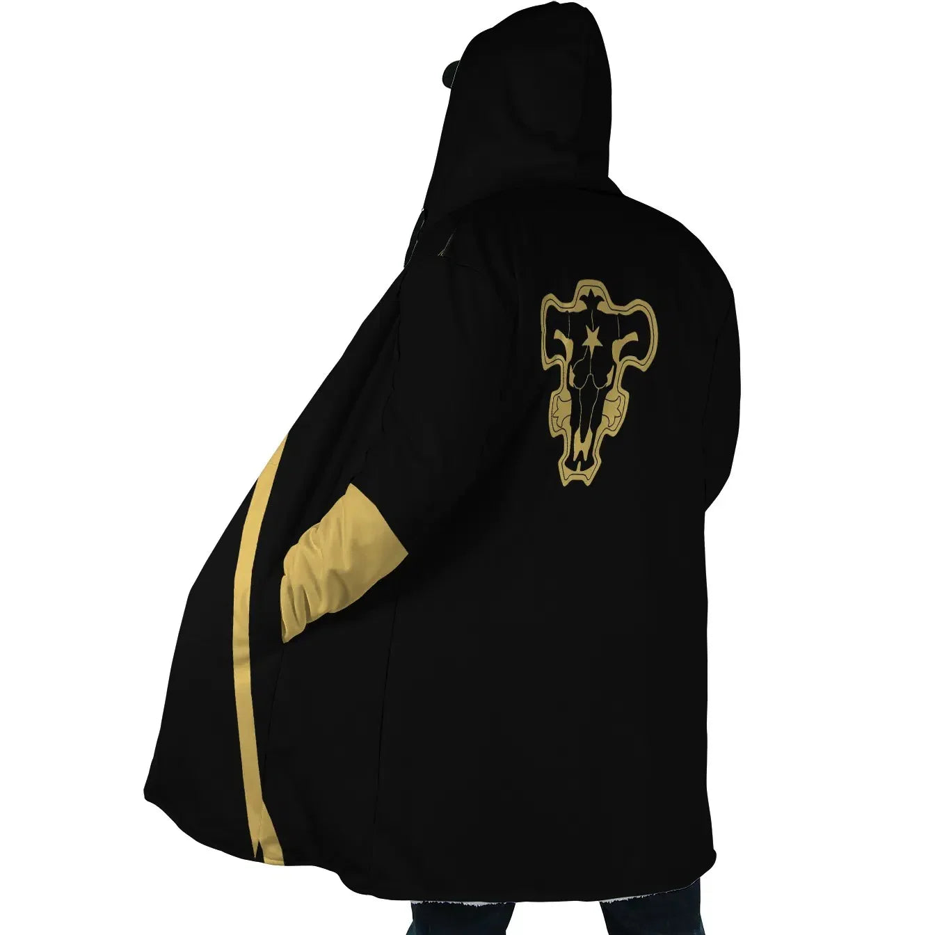 Black Clover Black Bulls Anime Hoodie Coat | Dream Cloak - ANIME FIBER