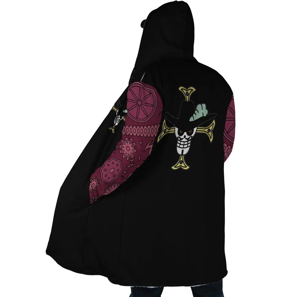 One Piece Dracule Mihawk Anime Hoodie Coat | Dream Cloak