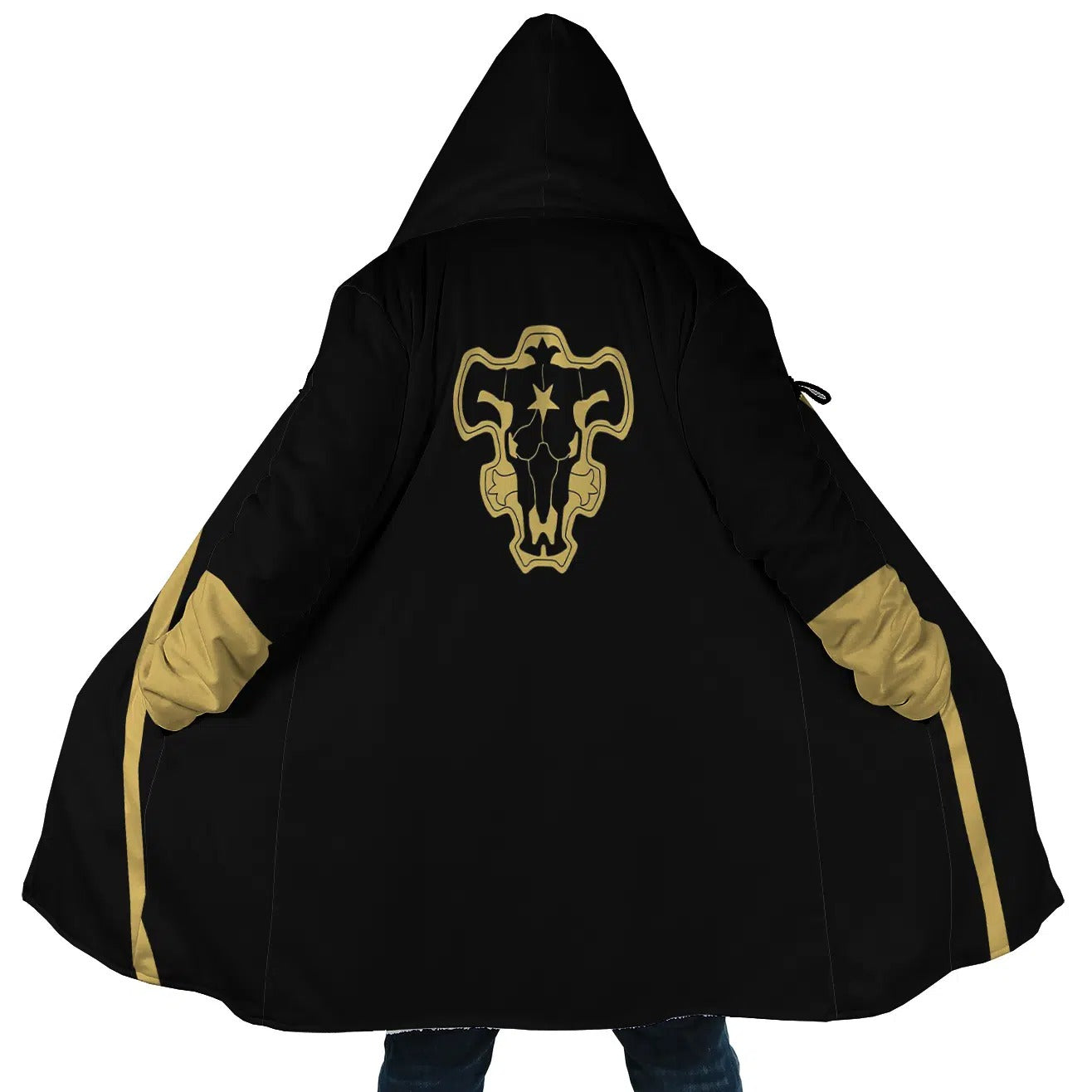 Black Clover Black Bulls V2 Anime Hoodie Coat | Dream Cloak