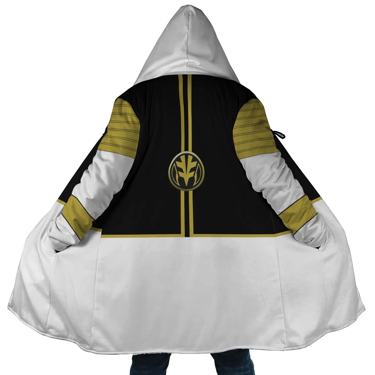 Power Rangers White Ranger Mighty Morphin Anime Hoodie Coat | Dream Cloak