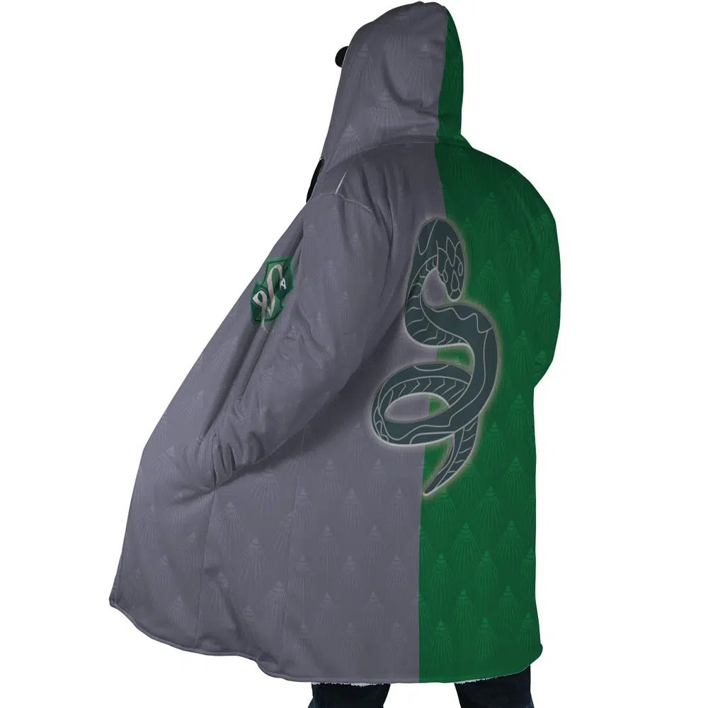 Harry Potter Hogwarts Legacy Slytherin Anime Hoodie Coat | Dream Cloak