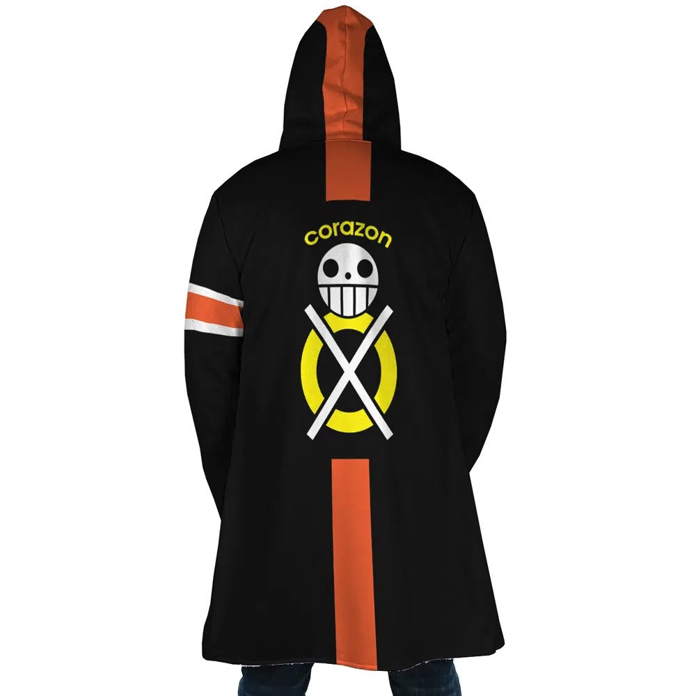 One Piece Trafalgar D. Water Law Timeskip Dressrosa Anime Hoodie Coat | Dream Cloak