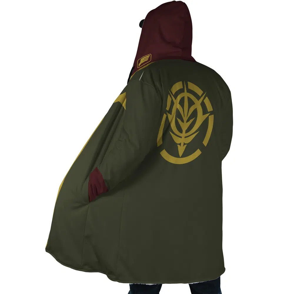 Gundam Mobile Suit Zeon Uniform Anime Hoodie Coat | Dream Cloak