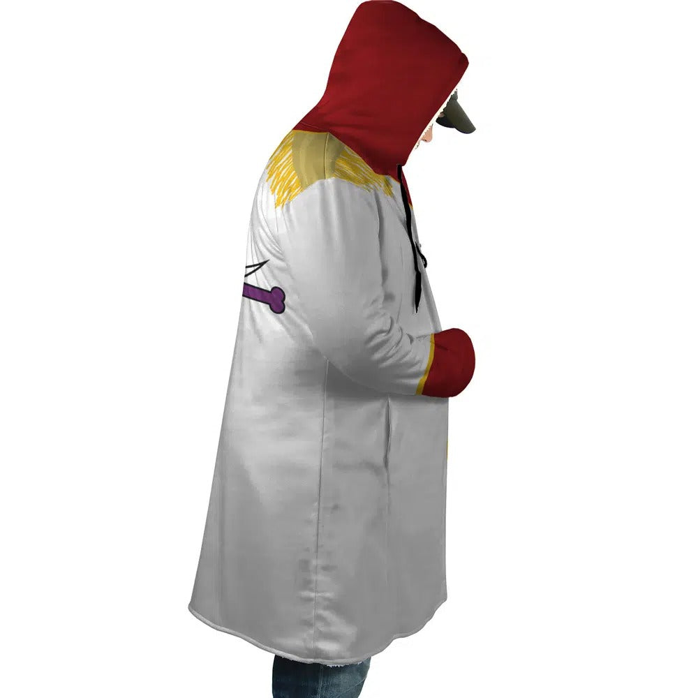 One Piece Whitebeard Edward Newgate Anime Hoodie Coat | Dream Cloak