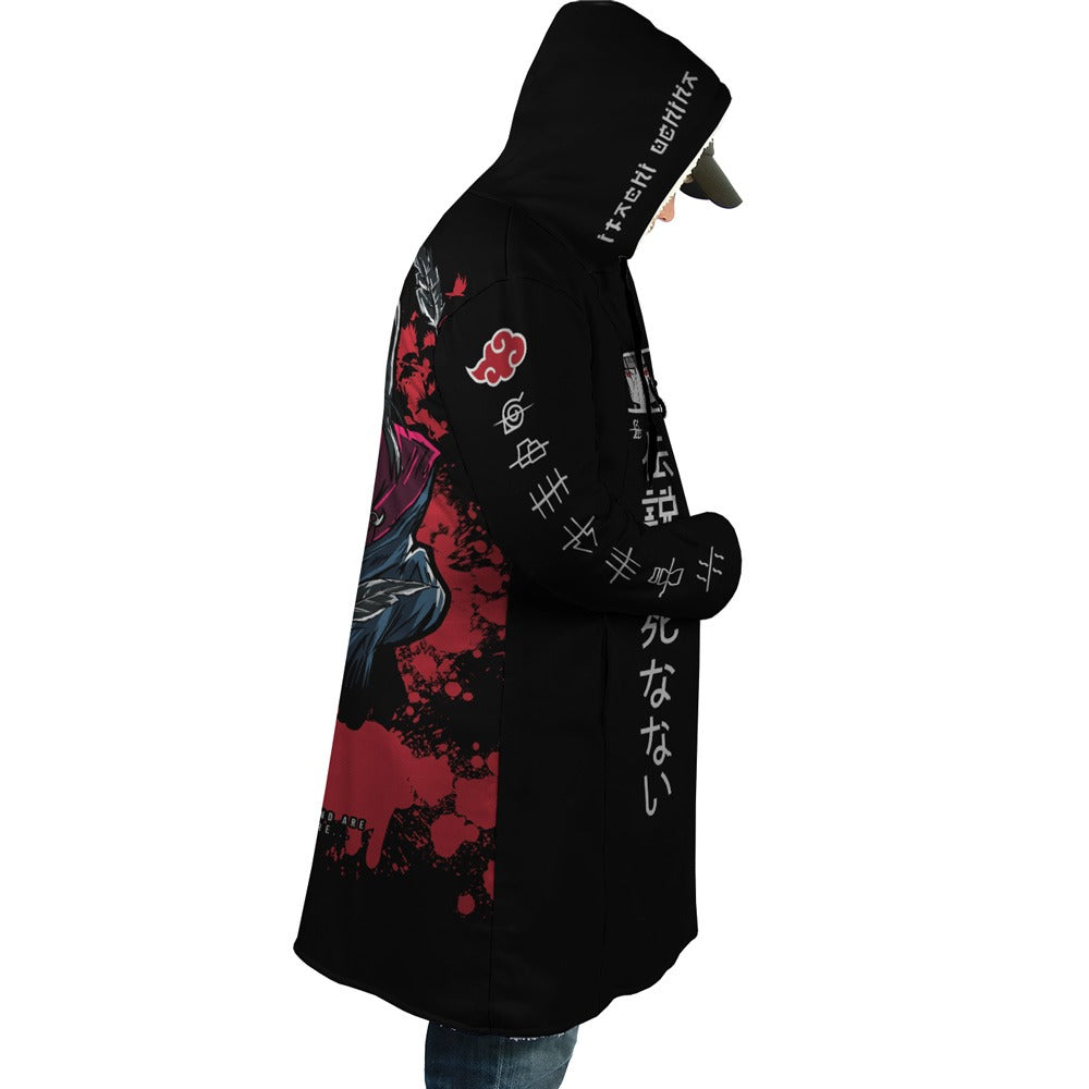 Naruto Itachi Uchiha Anime Hoodie Coat | Dream Cloak