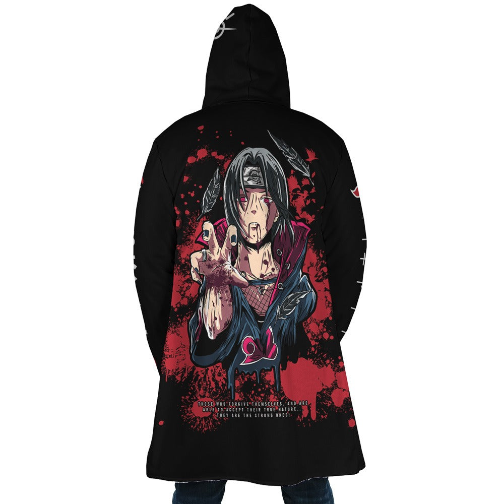 Naruto Itachi Uchiha Anime Hoodie Coat | Dream Cloak