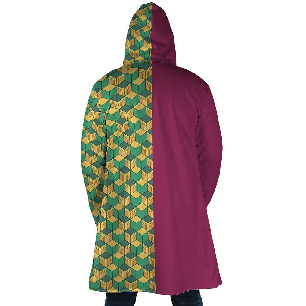 Demon Slayer Giyu Tomioka Water Hashira Anime Hoodie Coat | Dream Cloak