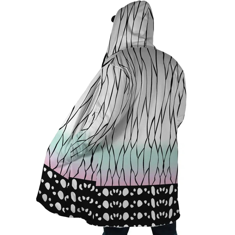 Demon Slayer Shinobu Kocho Anime Hoodie Coat | Dream Cloak - ANIME FIBER