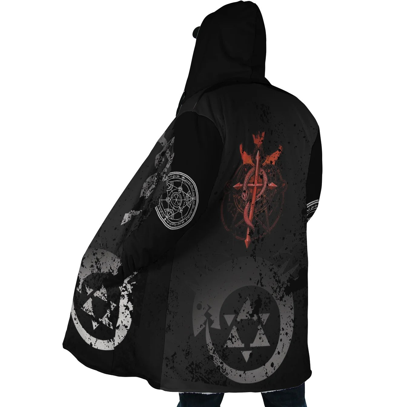 Fullmetal Alchemist Transmutation Circle Anime Hoodie Coat | Dream Cloak