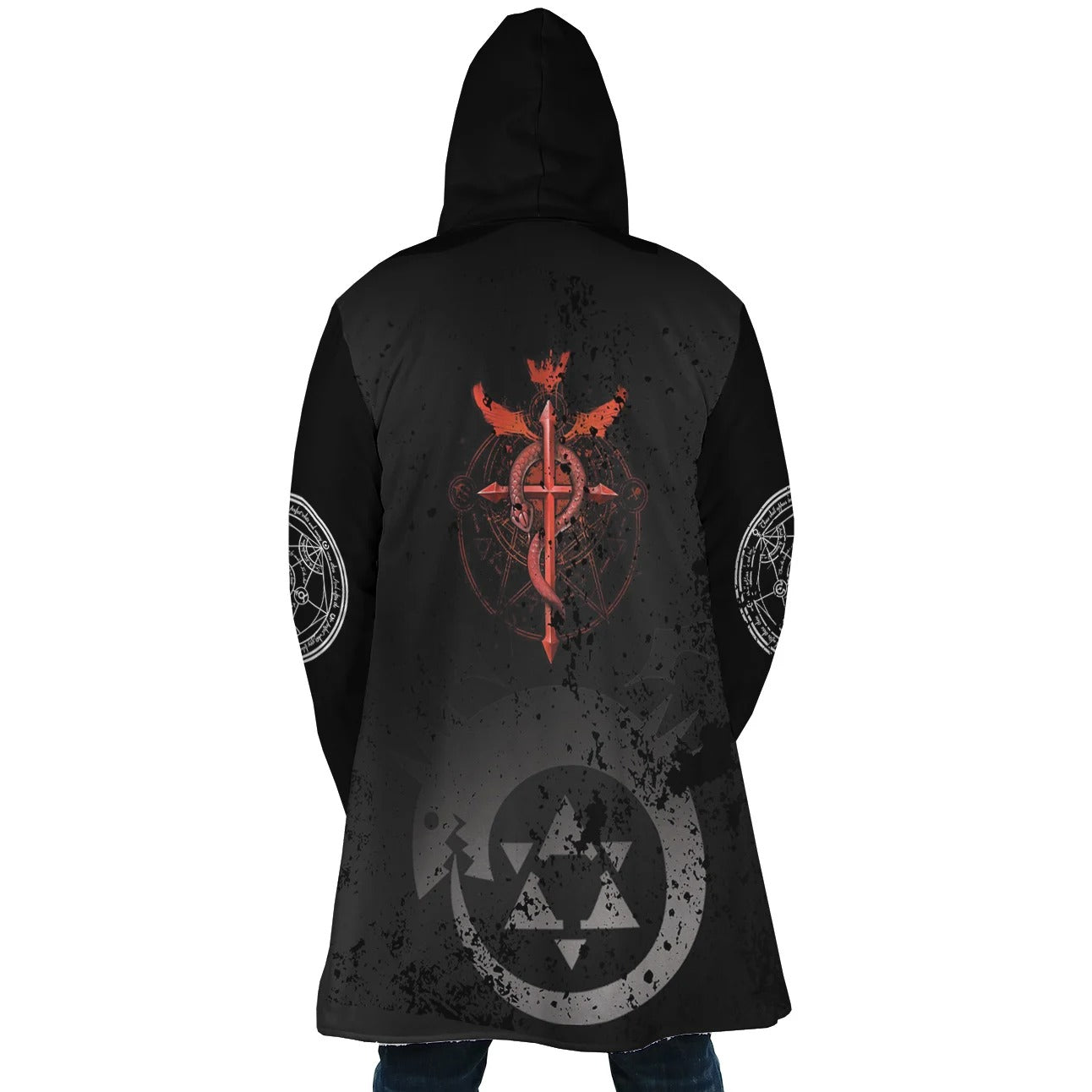 Fullmetal Alchemist Transmutation Circle Anime Hoodie Coat | Dream Cloak