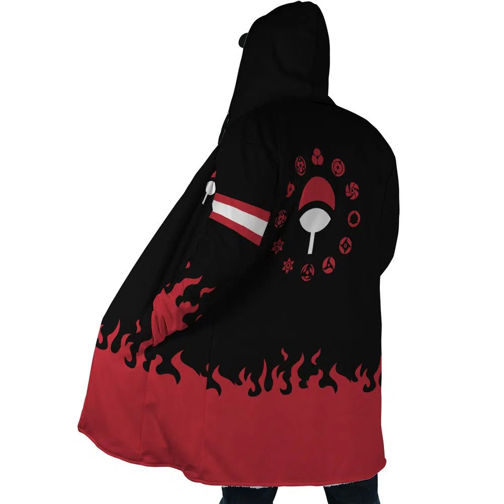 Naruto Uchiha Clan Anime Hoodie Coat | Dream Cloak