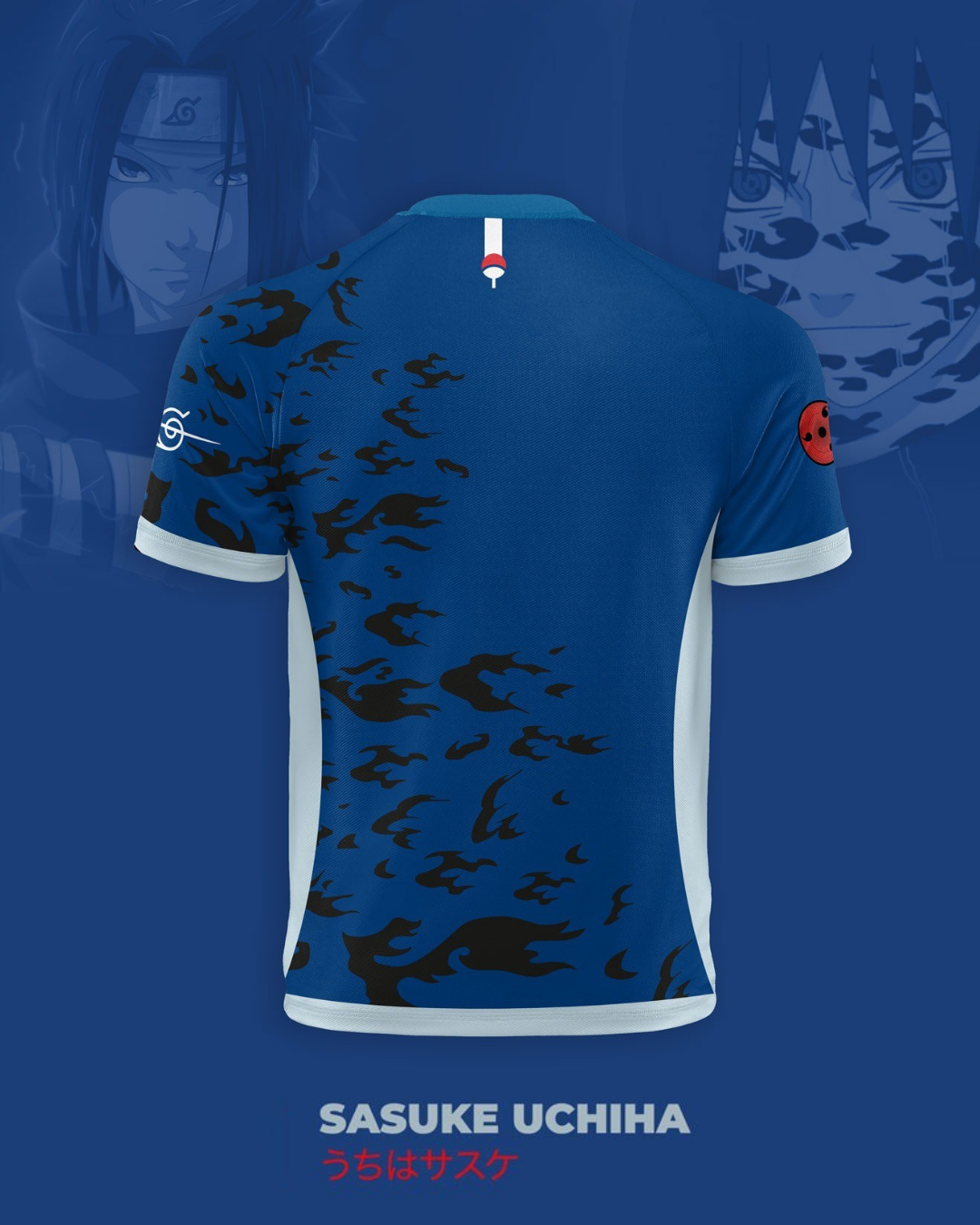 Sasuke Uchiha Soccer Jersey | Naruto Anime Jersey