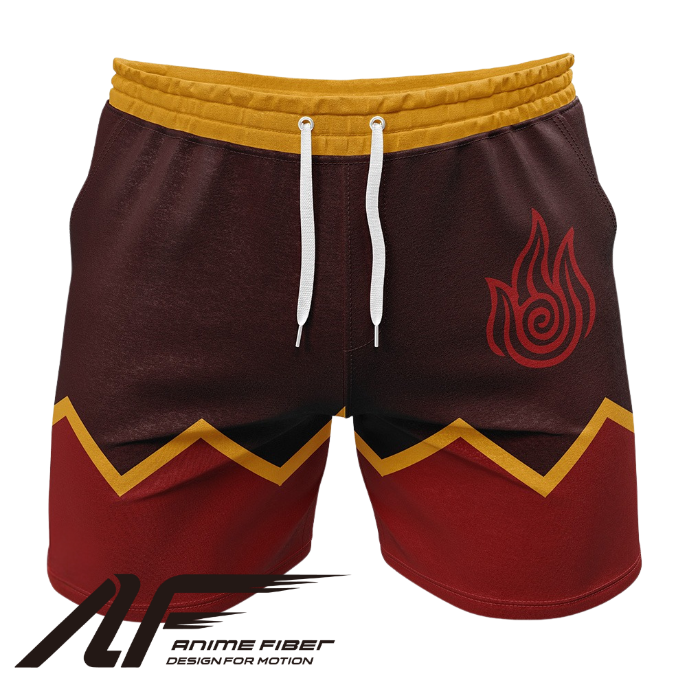 Avatar Firebenders Gym Shorts