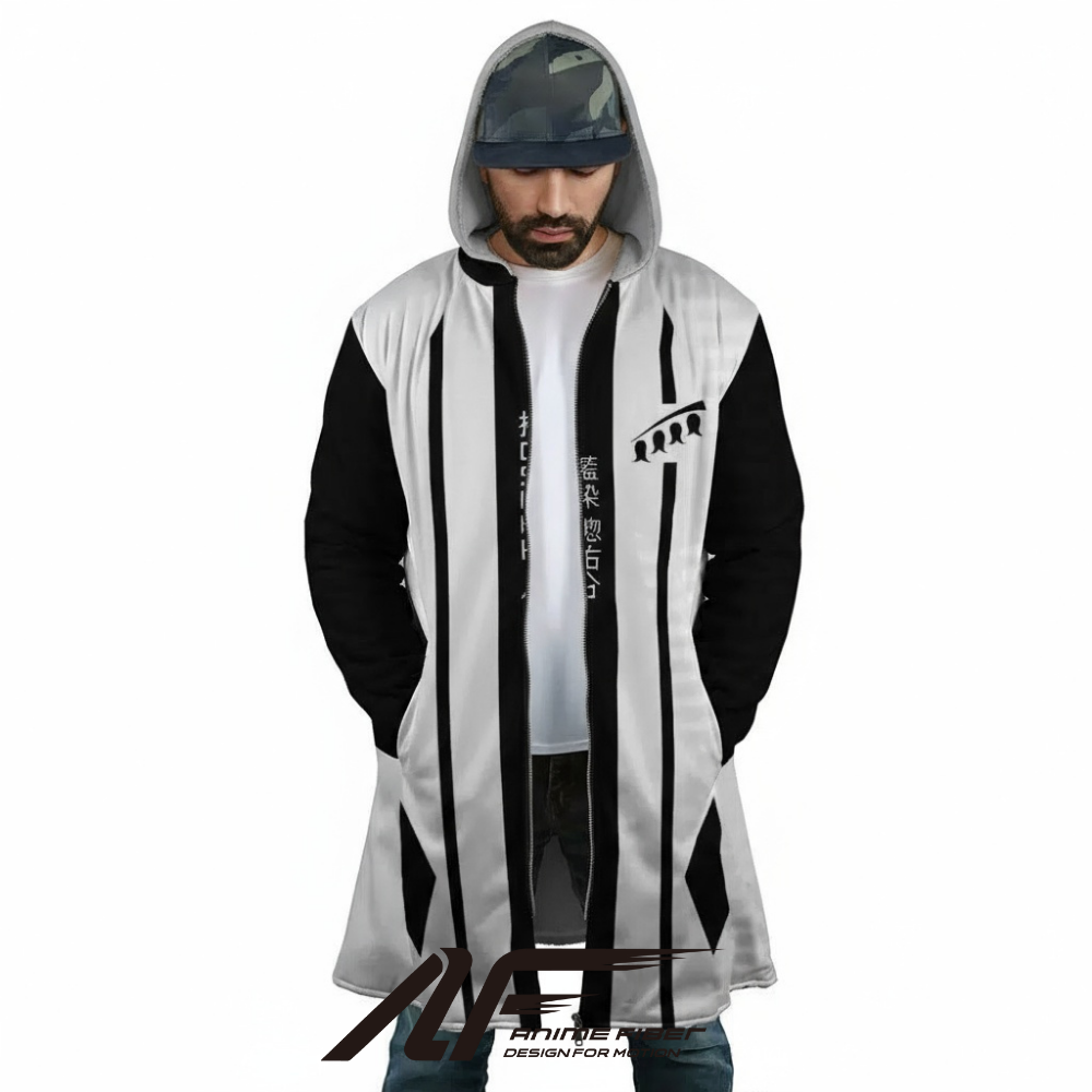 Bleach Sosuke Aizen Gotei 13 5th Division Captain Anime Hoodie Coat | Dream Cloak