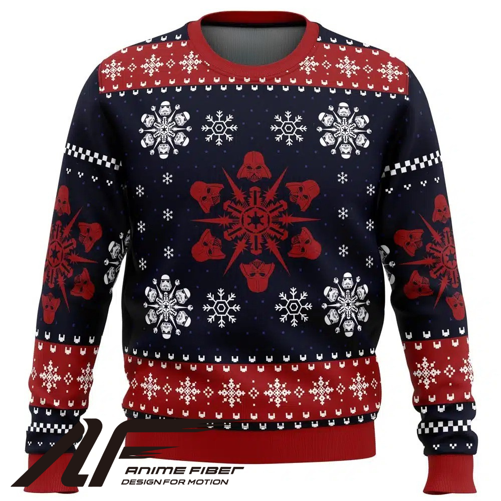 Star Wars Empire Snowflakes Christmas Sweatshirt