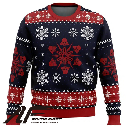 Star Wars Empire Snowflakes Christmas Sweatshirt