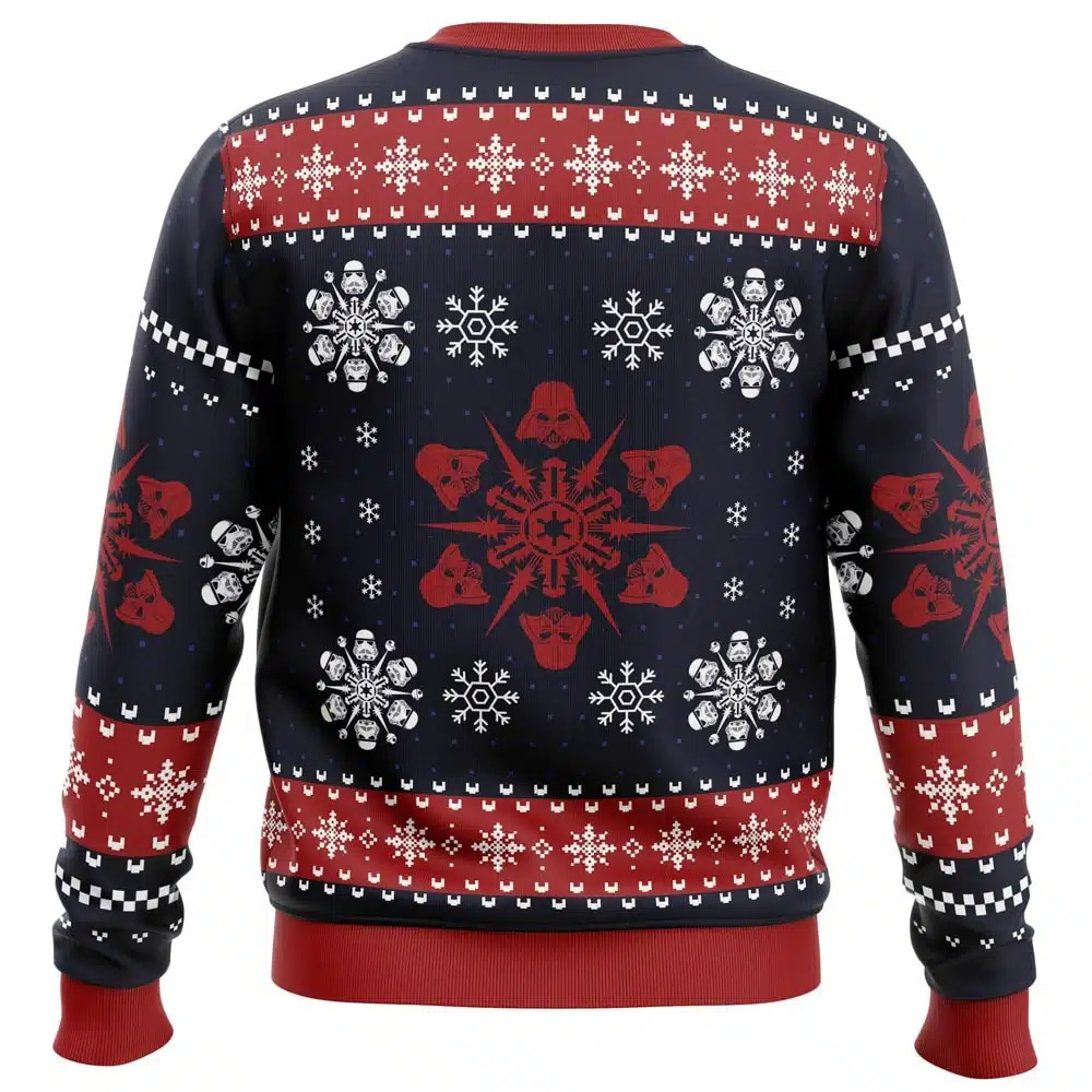 Star Wars Empire Snowflakes Christmas Sweatshirt