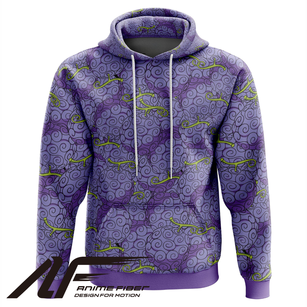 One Piece Gomu Gomu No Mi Hoodie - ANIME FIBER