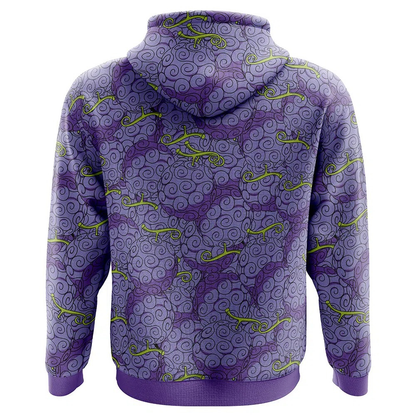 One Piece Gomu Gomu No Mi Hoodie - ANIME FIBER