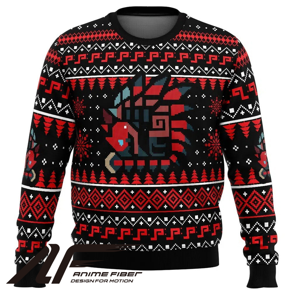 Monster Hunter Rathalos Christmas Sweatshirt
