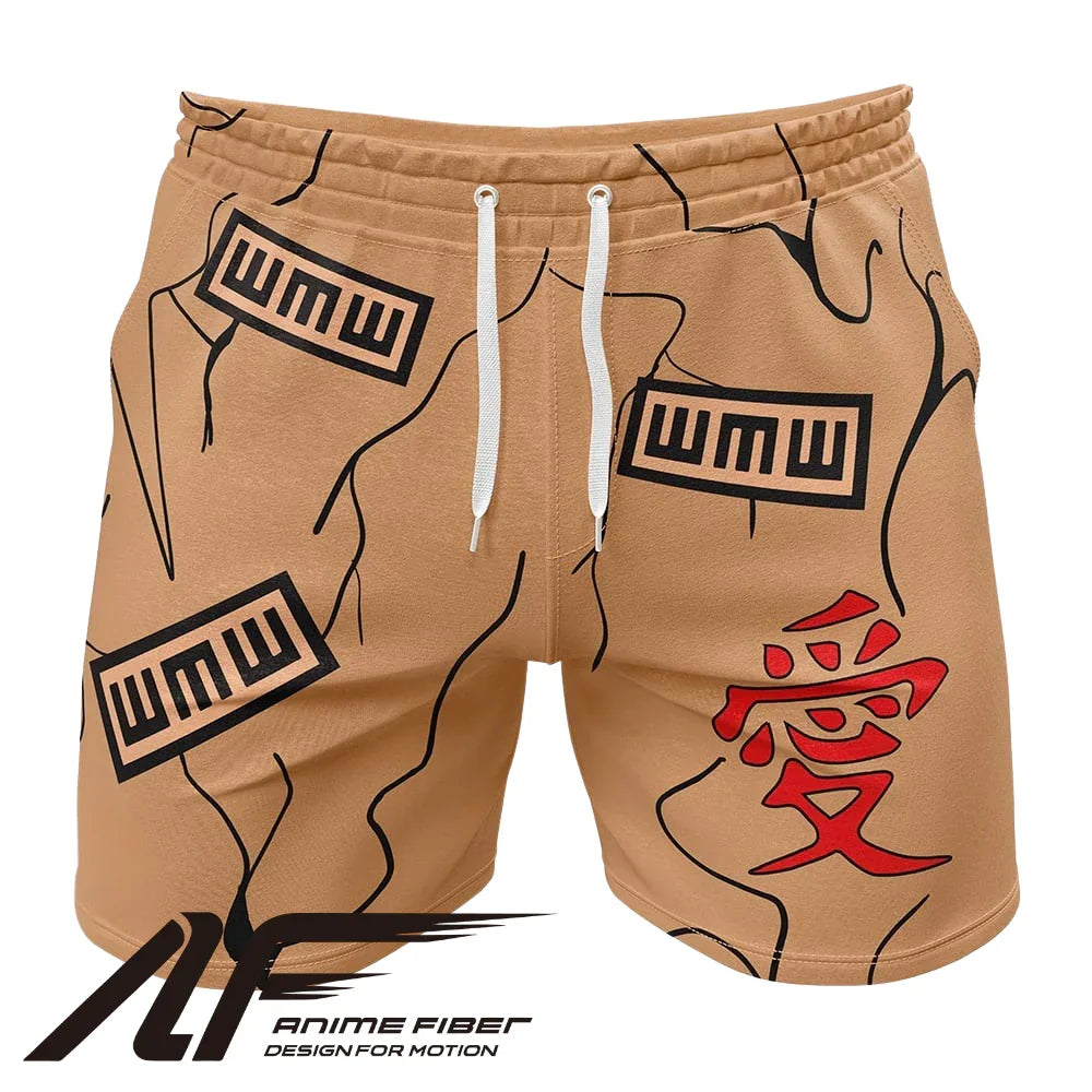 Naruto Shippuden Gaara Gourd Gym Shorts